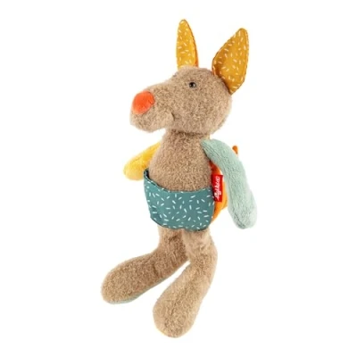Afbeelding van sigikid ® Knuffel Kangoeroe Swetty Yellow bruin/multikleurig