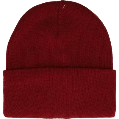Afbeelding van Beanie Muts Basic Donker Rood Musthaves One Size Winter Warm Hoofddeksel Unisex Universeel