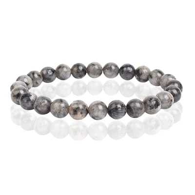 Afbeelding van Natuursteen Armband met 8mm Kralen Memphis Labradorite