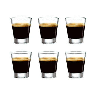Afbeelding van Bormioli Rocco Espresso glazen Caffeino 85 ml 6 stuks