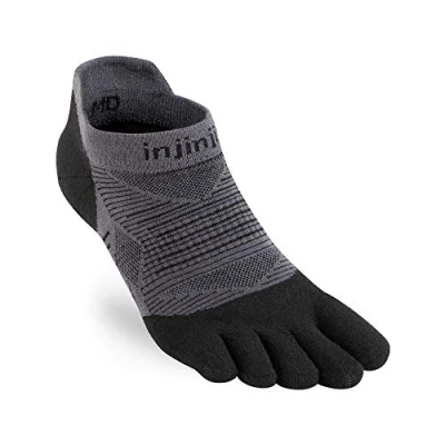 Afbeelding van Injinji Run Lightweight No Show Teensokken Zwart Size : 44 47