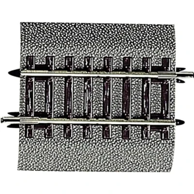Afbeelding van Rechte rail (H0) Rocoline spoor (met ballast) 57,5 mm Roco 42513 6 stuks