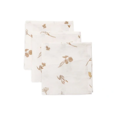Afbeelding van Jollein Riverside Spuugdoeken voor baby&#039;s, verpakking van 3 stuks, 31 x cm, 100% katoen, Oeko Tex gecertificeerd