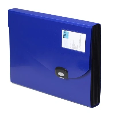 Afbeelding van Rapesco 0677 A4+ Sorteermap, 13 Vakken, Blauw