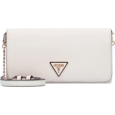 Afbeelding van GUESS Schoudertas Noelle Mini Xbody Flap Organizer Bone Lichtgrijs