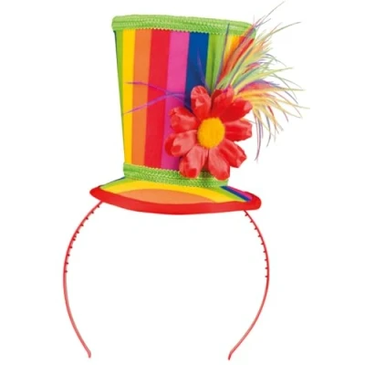 Afbeelding van Boland Diadeem Blossom Multi Één maat Volwassenen Vrouwen Clown Circus