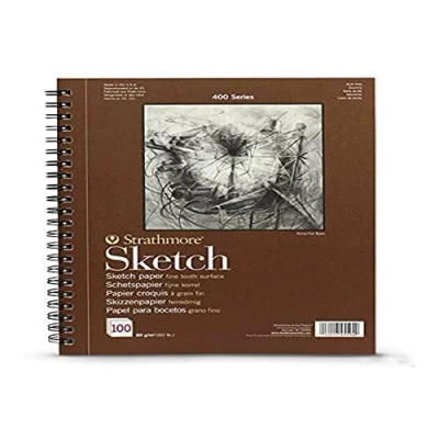 Afbeelding van STRATHMORE 400 SKETCH PAPIER 100PG WB 89G, A5