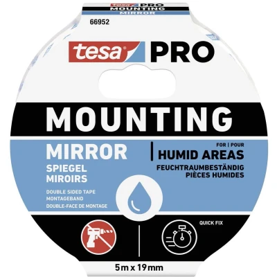 Afbeelding van Tesa Montageband wit lengte 5 m breedte 19 mm 16 stuks 66952 00001 00