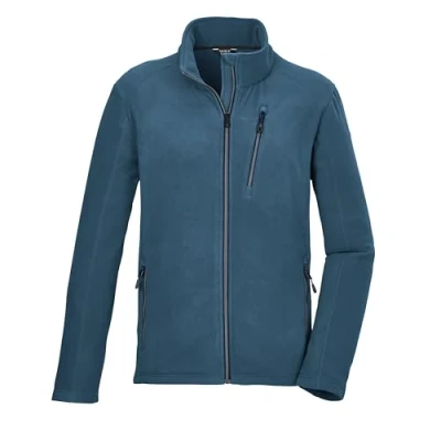 Afbeelding van killtec heren Fleecejack met opstaande kraag KOW 84 MN FLC JCKT, stahlblau, 3XL, 41826 000
