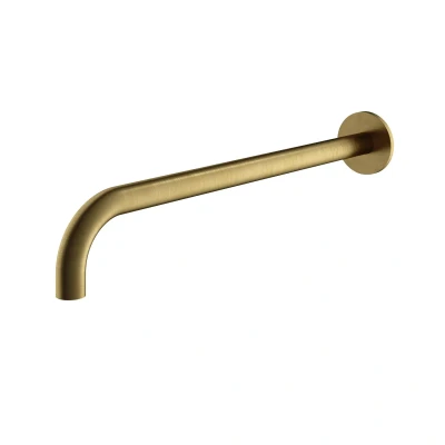 Afbeelding van HotBath Archie Wandarm 40cm Geborsteld Messing PVD AR450BBP