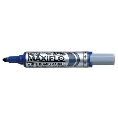 Afbeelding van Viltstift Pentel MWL5M Maxiflo whiteboard blauw 3mm