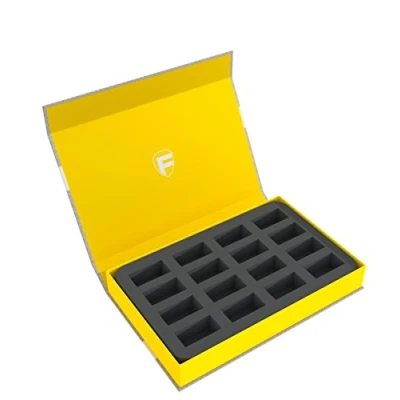 Afbeelding van Feldherr magnetische doos geel compatibel met 16 miniaturen