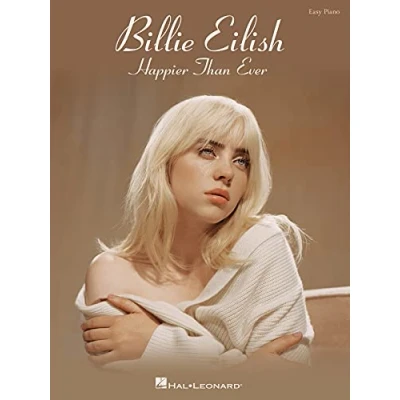 Afbeelding van Hal Leonard Billie Eilish Happier Than Ever songboek voor piano