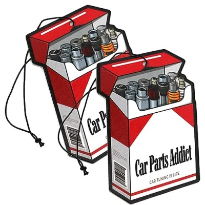 Afbeelding van Set van 2 tuning luchtverfrissers geurboom voor de auto Air Freshener design geurhanger (2x Car Parts Addict)