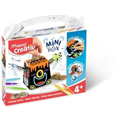 Afbeelding van Maped Creativ Mini Box Kleuren Op Velours, Knutselkoffer