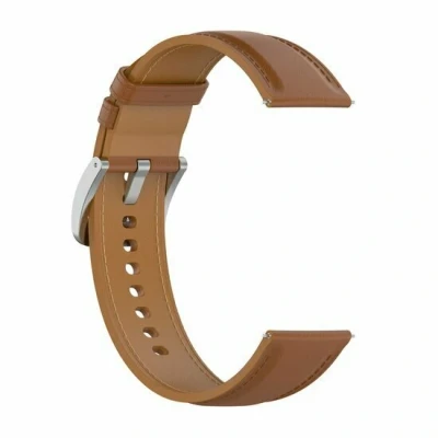 Afbeelding van Garmin Approach S12 / S40 S42 Luxe leren bandje Lichtbruin