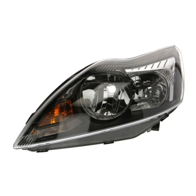 Afbeelding van TYC 20 11484 15 2 Koplampen Links H7, H1 voor rechtsrijdend verkeer Met elektromotor FORD: Focus 2, Kombi