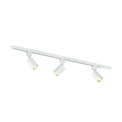 Afbeelding van Focus III 1 Fase Railverlichting GU10 100cm I vorm 3 spots Railsysteem Wit