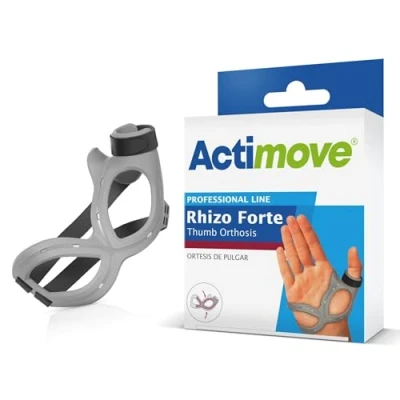 Afbeelding van Actimove Rhizo Forte Duimbrace Met versteviging Comfortabel Maat Medium Rechts Hand breedte 8 9cm