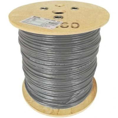 Afbeelding van F/UTP kabel Belden Cat.6A grijs 10GXE00D haspel 100 meter