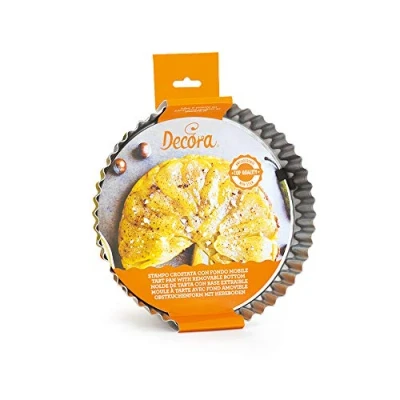 Afbeelding van Decora 0070015 fruittaartvorm met hefbodem Ø 20 x 3,5 H CM ANTIAANBAK