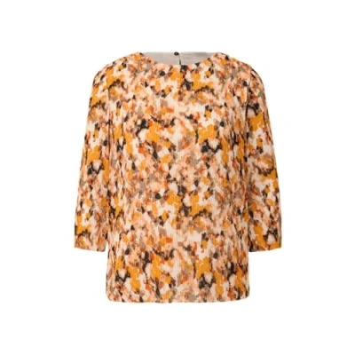Afbeelding van s.Oliver BLACK LABEL Chiffon blouse met geplooide plooien, 07A5, 42