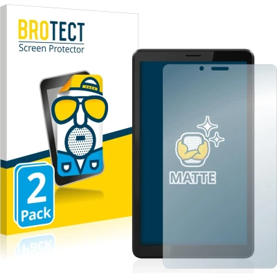 Afbeelding van BROTECT (2 Stuks) Antireflecterende Beschermfolie voor Lenovo Tab M7 (3. Gen.) Anti Glare Screen Protector, Mat, Ontspiegelend
