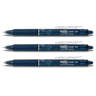 Afbeelding van Rollerpen PILOT Frixion Clicker blauwzwart 0.35mm