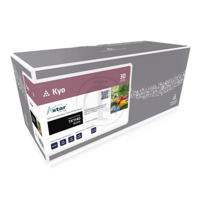 Afbeelding van AS10114 Astar Kyocera TK1140 FS toner zwart rebuilt 7200pag chip