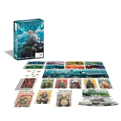 Afbeelding van HUCH! MM spellen, ratel, familiespel, strategiespel, voor Viking fans en echte spelers, kenners gezelschapsspel, met leuke illustraties, 2 4 spelers vanaf 10 jaar