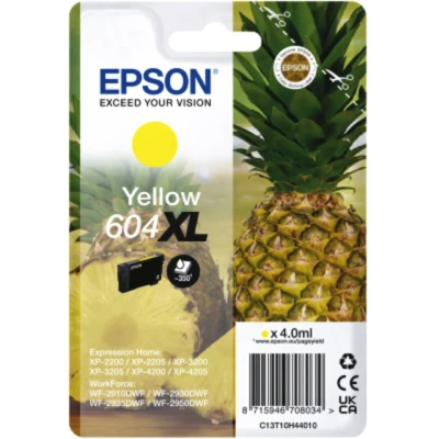 Afbeelding van Epson 604XL (C13T10H44010) Inktcartridge Geel Hoge capaciteit