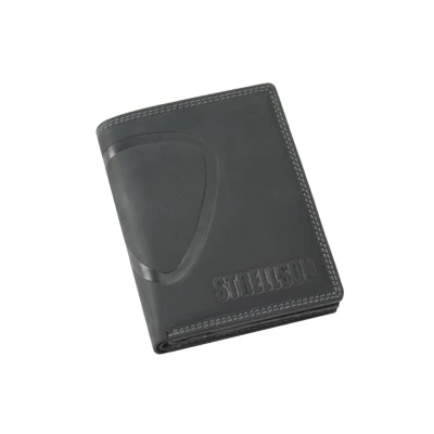 Afbeelding van strellson Portemonnee Baker Street Billfold V8 Black Zwart