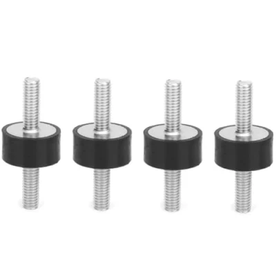 Afbeelding van Schroefbout 4 stuks M6 mannelijke rubberen houders anti vibratie Silentblock auto boot spoelen (VV20*10 M6*18)