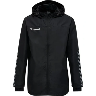 Afbeelding van Hummel Hmlauthentic Allweather Jas, Heren, Maat: Small, Black/white