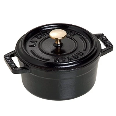 Afbeelding van Staub Braadpan Cocotte Zwart ø 10 cm / 250 ml