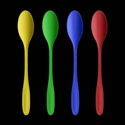 Afbeelding van Kunststof sorbetlepel Circulware 17,5cm Multicolor 100 stuks
