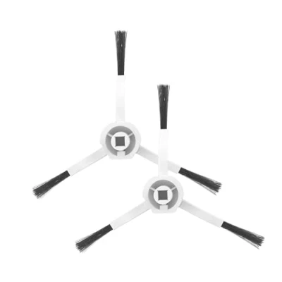 Afbeelding van Dreame Paar vervangende zijborstels voor D9,F9,L10 Pro,D10 Plus,D10s,D9 Plus,D9 max,F9 Pro,Helische vorm om vuil te verwijderen uit hoeken en randen van kamers