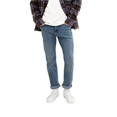 Afbeelding van TOM TAILOR Uomini Josh Regular Slim Jeans 1034661, 10119 Used Mid Stone Blue Denim, 29W / 32L