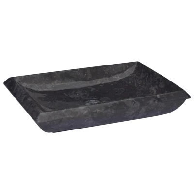 Afbeelding van Gootsteen 50x35x10 cm marmer zwart