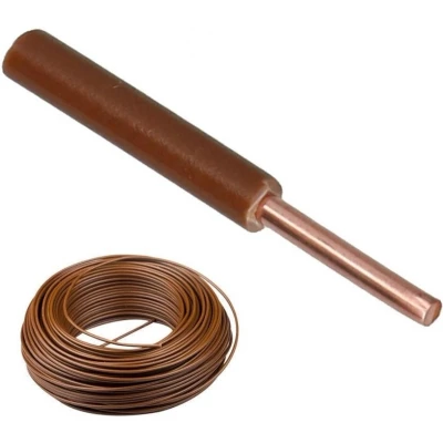 Afbeelding van BLS VD Draad 2.5 mm² Bruin Lengte 100 meter