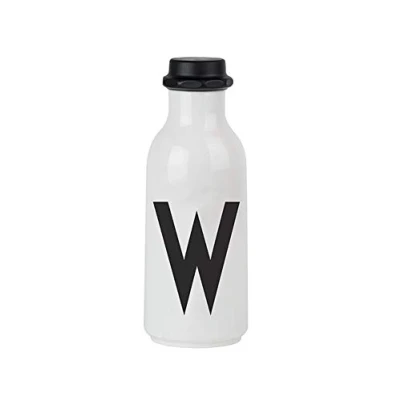 Afbeelding van Design Letters Unisex volwassen To Go drinkfles, wit, 0,5 l