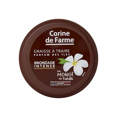 Afbeelding van Corine de Farme Intensief bruiningsmelkvet Bronzing Olie Intensieve bruining zonder zelfbruiner Monoï Tahiti, Parfum des Îles Pot 150 ml