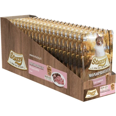 Afbeelding van 20x Stuzzy Kattenvoer Monoprotein Ham 85 gr