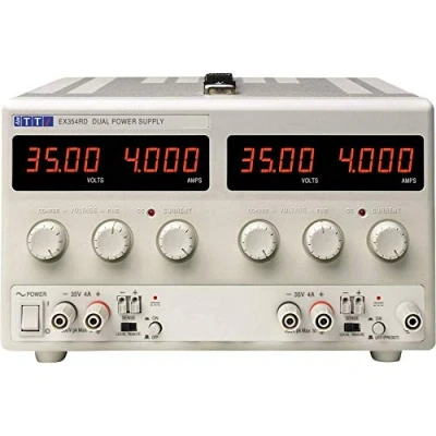 Afbeelding van Aim TTi EX354RD Labvoeding, regelbaar 0 35 V/DC 4 A 280 W Aantal uitgangen: 2 x