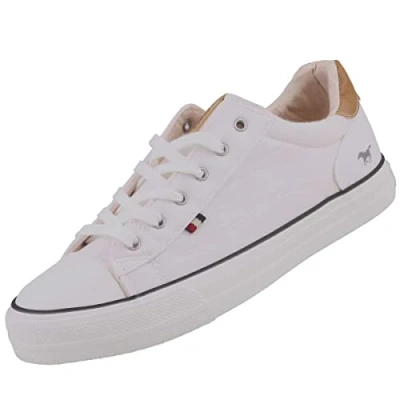 Afbeelding van NU 20% KORTING: Mustang Shoes Sneakers , vrijetijdsschoen, lage schoen, veterschoen, met rubberen kap