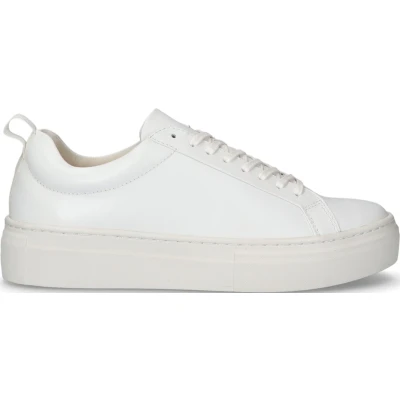 Afbeelding van Vagabond dames Zoe sneaker van leer in de kleur Wit, maat: 40