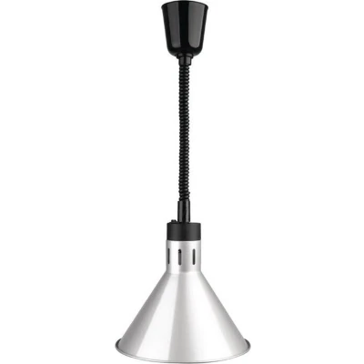 Afbeelding van Buffalo verstelbare warmhoudlamp zilver