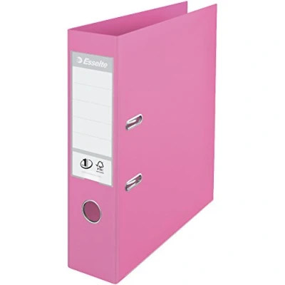 Afbeelding van Esselte Power A4 Rug Label Lever Arch Bestand 7.5 cm Solea Paars