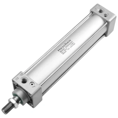 Afbeelding van Heschen Pneumatische Standaardcilinder SC 50 200 PT1/4 haven 50mm droeg 200mm Slag Dubbelwerkend