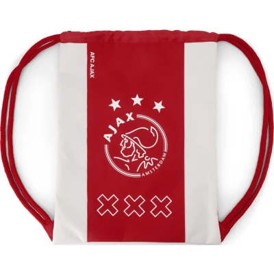 Afbeelding van Ajax gymtas wit/rood